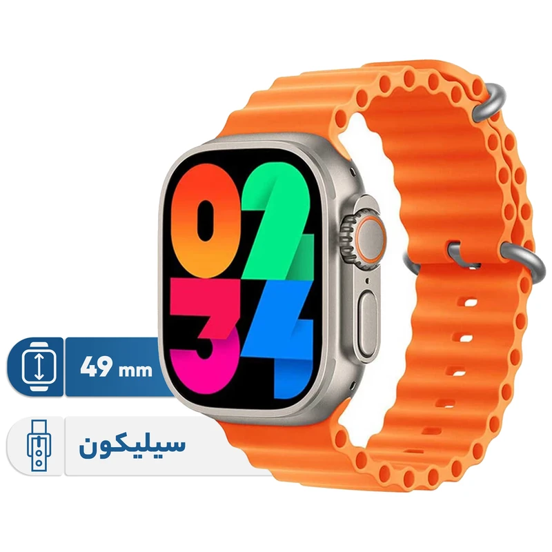 ساعت هوشمند ورنا مدل W49 Ultra ساعت هوشمند ورنا مدل W49 Ultra - تصویر 1